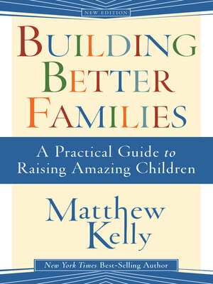 cover image of Building Better Families